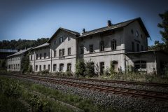 Train station Zschopau Eastern Exploration Urbex Lost Place