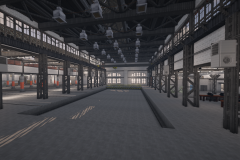 RAW Erfurt Reichsbahnausbesserungswerk Minecraft Replica