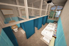 RAW Erfurt Reichsbahnausbesserungswerk Minecraft Replica