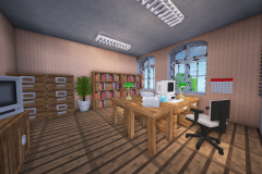 RAW Erfurt Reichsbahnausbesserungswerk Minecraft Replica