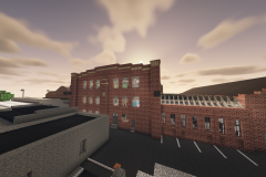 RAW Erfurt Reichsbahnausbesserungswerk Minecraft Replica