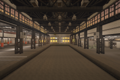 RAW Erfurt Reichsbahnausbesserungswerk Minecraft Replica