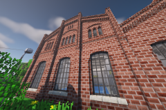 RAW Erfurt Reichsbahnausbesserungswerk Minecraft Replica