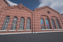 RAW Erfurt Reichsbahnausbesserungswerk Minecraft Replica