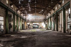 RAW Halle Ernst Thälmann Reichsbahnausbesserungwerk Eastern Exploration Urbex Lost Place