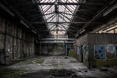 RAW Halle Ernst Thälmann Reichsbahnausbesserungwerk Eastern Exploration Urbex Lost Place