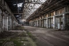 RAW Halle Ernst Thälmann Reichsbahnausbesserungwerk Eastern Exploration Urbex Lost Place