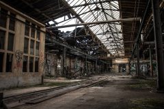 RAW Halle Ernst Thälmann Reichsbahnausbesserungwerk Eastern Exploration Urbex Lost Place