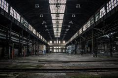 RAW Halle Ernst Thälmann Reichsbahnausbesserungwerk Eastern Exploration Urbex Lost Place