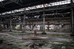 RAW Halle Ernst Thälmann Reichsbahnausbesserungwerk Eastern Exploration Urbex Lost Place