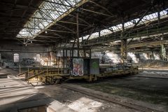 RAW Leipzig Engelsdorf Reichsbahnausbesserungwerk Eastern Exploration Urbex Lost Place