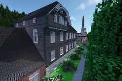 Sargfabrik Feuerstein Eastern Exploration Minecraft Model Rebuilt