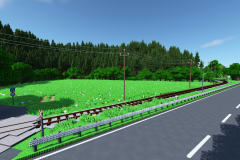 Sargfabrik Feuerstein Eastern Exploration Minecraft Model Rebuilt