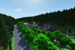 Sargfabrik Feuerstein Eastern Exploration Minecraft Model Rebuilt