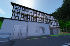 Sargfabrik Feuerstein Eastern Exploration Minecraft Model Rebuilt