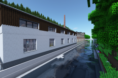 Sargfabrik Feuerstein Eastern Exploration Minecraft Model Rebuilt