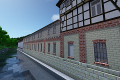 Sargfabrik Feuerstein Eastern Exploration Minecraft Model Rebuilt