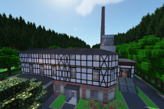 Sargfabrik Feuerstein Eastern Exploration Minecraft Model Rebuilt