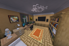 Sargfabrik Feuerstein Eastern Exploration Minecraft Model Rebuilt