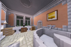 Sargfabrik Feuerstein Eastern Exploration Minecraft Model Rebuilt