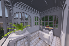 Sargfabrik Feuerstein Eastern Exploration Minecraft Model Rebuilt