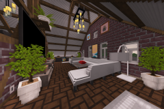 Sargfabrik Feuerstein Eastern Exploration Minecraft Model Rebuilt