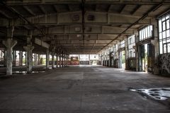 verlassener Schrottplatz Halle Exploration Urbex Lost Place
