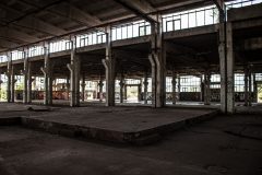 verlassener Schrottplatz Halle Exploration Urbex Lost Place