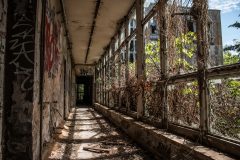 verlassener Schrottplatz Halle Exploration Urbex Lost Place