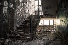 verlassener Schrottplatz Halle Exploration Urbex Lost Place