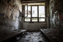 verlassener Schrottplatz Halle Exploration Urbex Lost Place